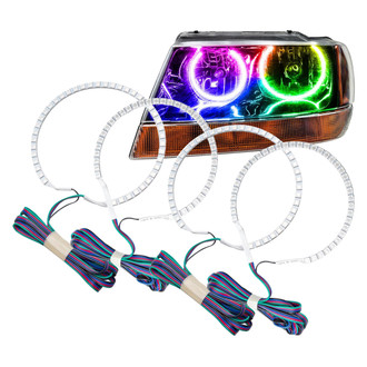 Oracle Lighting® - SMD ColorSHIFT BC1 Dual Halo kit for Headlights