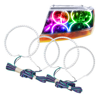 Oracle Lighting® - SMD ColorSHIFT Simple Dual Halo kit for Headlights