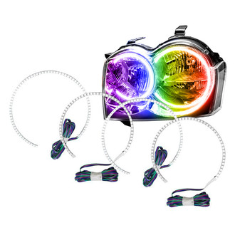 Oracle Lighting® - SMD ColorSHIFT Simple Dual Halo kit for Headlights