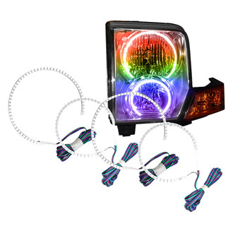 Oracle Lighting® - SMD ColorSHIFT Simple Dual Halo kit for Headlights