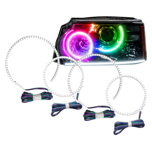 Oracle Lighting® - SMD ColorSHIFT 2.0 Dual Halo kit for Headlights