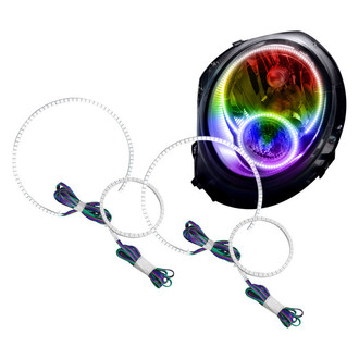 Oracle Lighting® - SMD ColorSHIFT 2.0 Dual Halo kit for Headlights