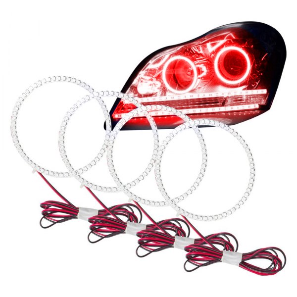 Oracle Lighting® - SMD Red Dual Halo kit for Headlights