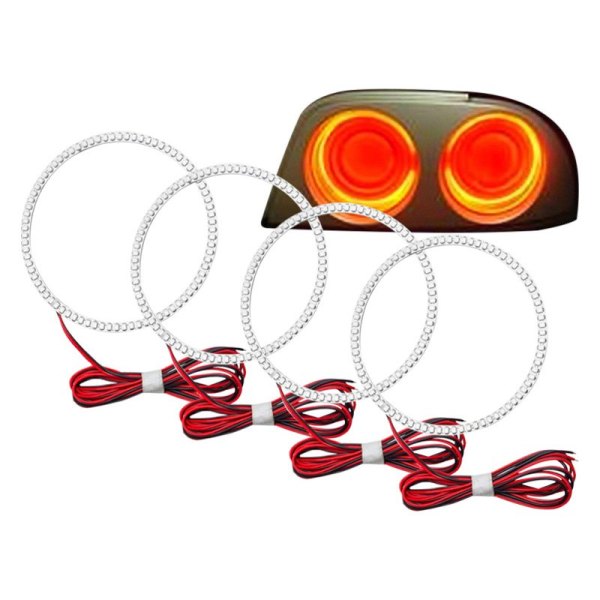 Oracle Lighting® - SMD Red Dual Halo Kit for Tail Lights