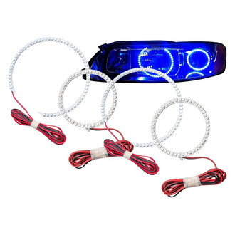 Oracle Lighting® - SMD Blue Dual Halo kit for Headlights