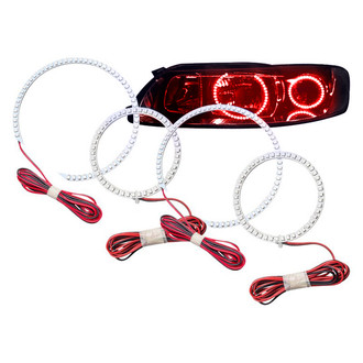 Oracle Lighting® - SMD Red Dual Halo kit for Headlights