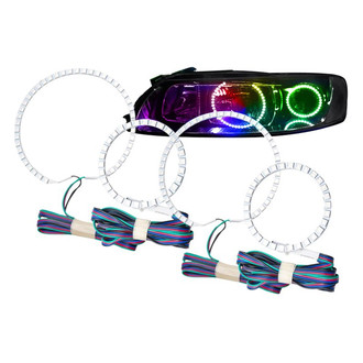 Oracle Lighting® - SMD ColorSHIFT BC1 Dual Halo kit for Headlights