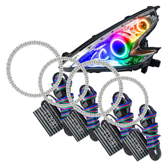 Oracle Lighting® - SMD ColorSHIFT BC1 Dual Halo kit for Headlights