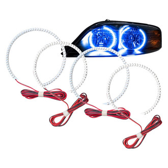 Oracle Lighting® - SMD Blue Dual Halo kit for Headlights
