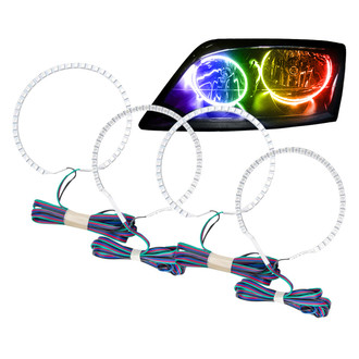 Oracle Lighting® - SMD ColorSHIFT Simple Dual Halo kit for Headlights