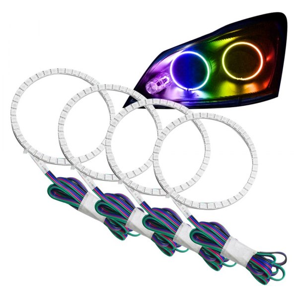 Oracle Lighting® - SMD ColorSHIFT BC1 Dual Halo kit for Headlights