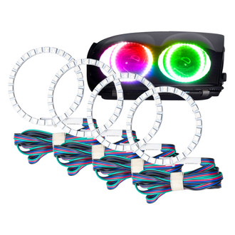 Oracle Lighting® - SMD ColorSHIFT Simple Dual Halo kit for Headlights