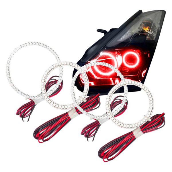 Oracle Lighting® - SMD Red Dual Halo kit for Headlights