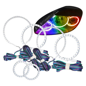 Oracle Lighting® - SMD ColorSHIFT BC1 Triple Halo Kit for Headlights
