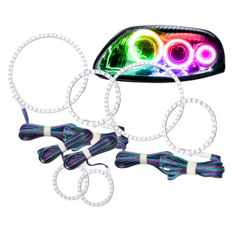 Oracle Lighting® - SMD ColorSHIFT Triple Halo Kit for Headlights