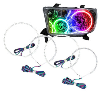 Oracle Lighting® - SMD ColorSHIFT Dual Halo kit for Headlights