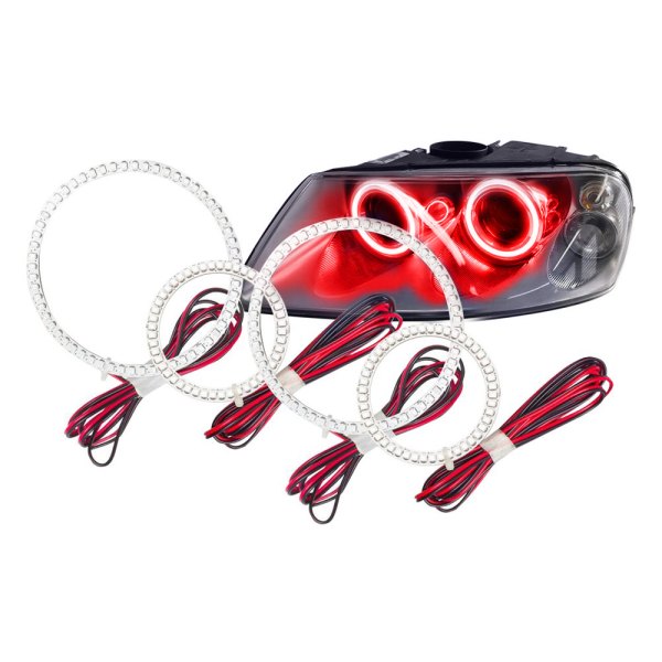 Oracle Lighting® - SMD Red Dual Halo kit for Headlights