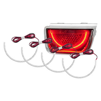 Oracle Lighting® - SMD Red Dual Halo Kit for Tail Lights