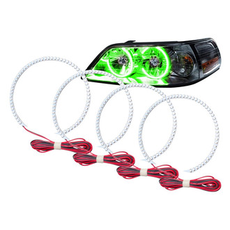 Oracle Lighting® - SMD Green Dual Halo kit for Headlights