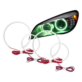 Oracle Lighting® - SMD Green Dual Halo kit for Headlights