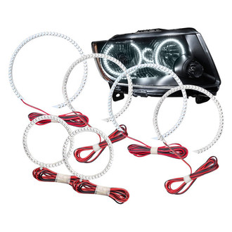 Oracle Lighting® - SMD 6000K White Triple Halo Kit for Headlights