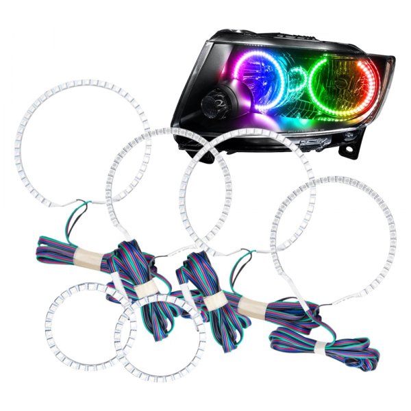 Oracle Lighting® - SMD ColorSHIFT 2.0 Triple Halo Kit for Headlights