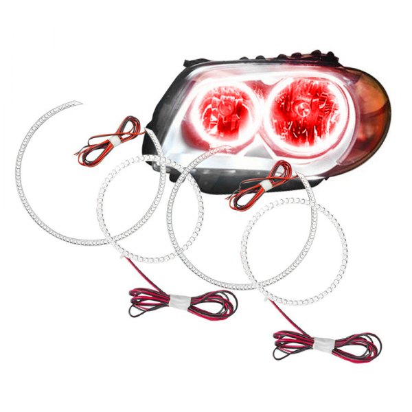 Oracle Lighting® - SMD Red Dual Halo kit for Headlights