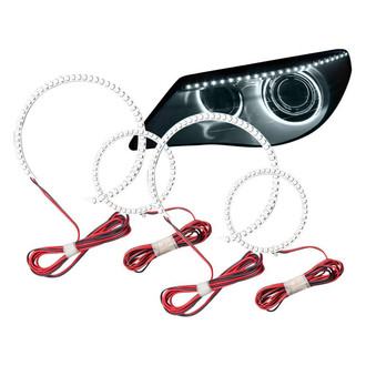 Oracle Lighting® - SMD 6000K White Dual Halo kit for Headlights
