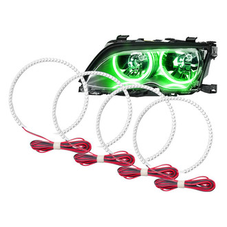 Oracle Lighting® - SMD Green Dual Halo kit for Headlights