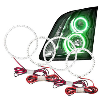 Oracle Lighting® - SMD Green Dual Halo kit for Headlights