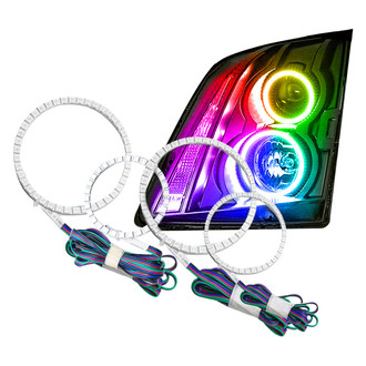 Oracle Lighting® - SMD ColorSHIFT Simple Dual Halo kit for Headlights