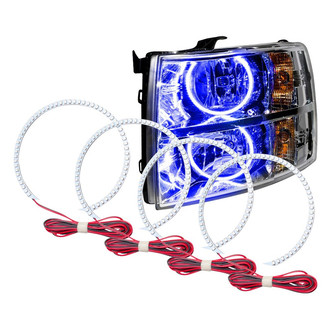 Oracle Lighting® - SMD Blue Dual Halo kit for Headlights