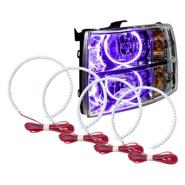 Oracle Lighting® - SMD UV/Purple Dual Halo kit for Headlights