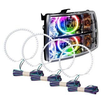 Oracle Lighting® - SMD ColorSHIFT BC1 Dual Halo kit for Headlights