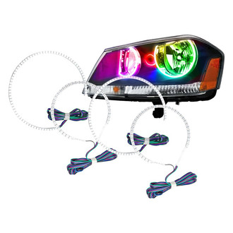 Oracle Lighting® - SMD ColorSHIFT BC1 Dual Halo kit for Headlights