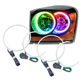 Oracle Lighting® - SMD ColorSHIFT BC1 Dual Halo kit for Headlights