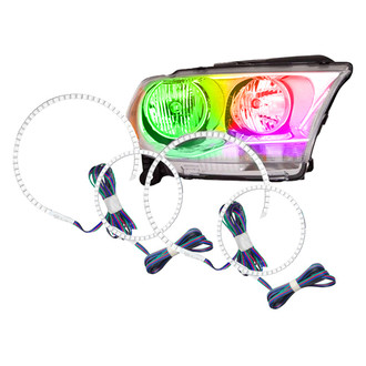 Oracle Lighting® - SMD ColorSHIFT Simple Dual Halo kit for Headlights