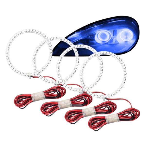 Oracle Lighting® - SMD Blue Dual Halo kit for Headlights