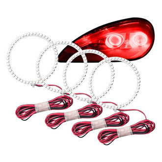 Oracle Lighting® - SMD Red Dual Halo kit for Headlights