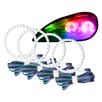 Oracle Lighting® - SMD ColorSHIFT 2.0 Dual Halo kit for Headlights