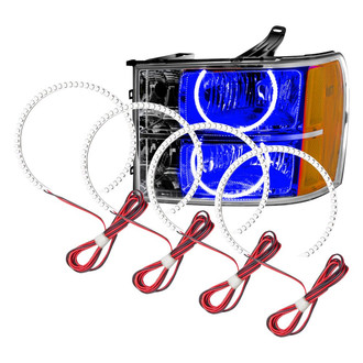 Oracle Lighting® - SMD Blue Dual Halo kit for Headlights