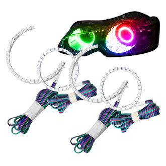 Oracle Lighting® - SMD ColorSHIFT Simple Dual Halo kit for Headlights