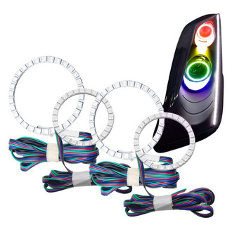 Oracle Lighting® - SMD ColorSHIFT BC1 Dual Halo kit for Headlights