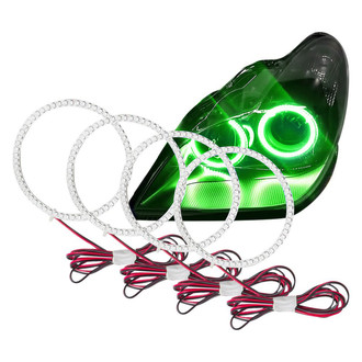 Oracle Lighting® - SMD Green Dual Halo kit for Headlights