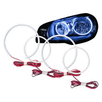Oracle Lighting® - SMD Blue Dual Halo kit for Headlights