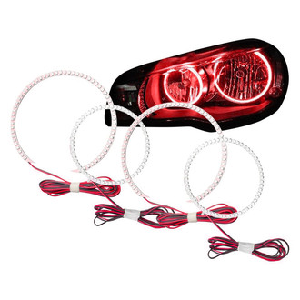 Oracle Lighting® - SMD Red Dual Halo kit for Headlights