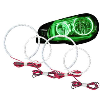 Oracle Lighting® - SMD Green Dual Halo kit for Headlights