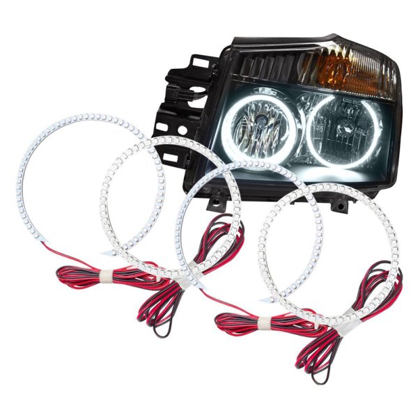 Oracle Lighting® - SMD 6000K White Dual Halo kit for Headlights