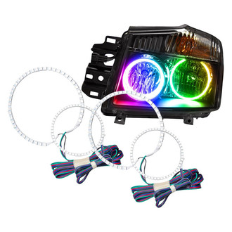 Oracle Lighting® - SMD ColorSHIFT Simple Dual Halo kit for Headlights