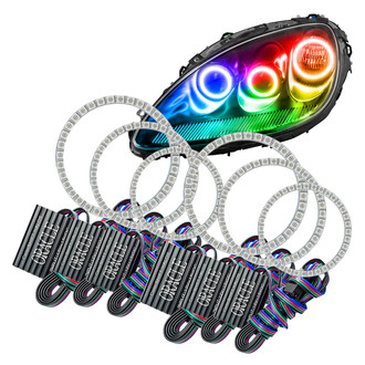 Oracle Lighting® - SMD ColorSHIFT 2.0 Triple Halo Kit for Headlights